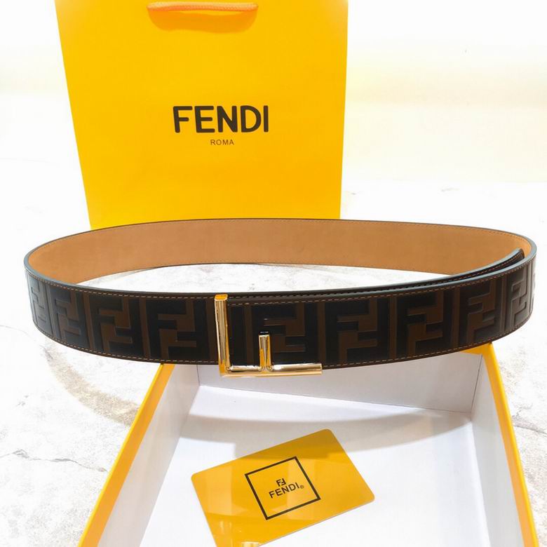 Fendi Belt 38mmX95-125cm 7D38